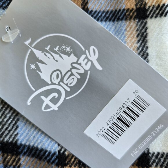 NWT Disney Men's Flannel Shacket Size Large - Picture 2 of 12
